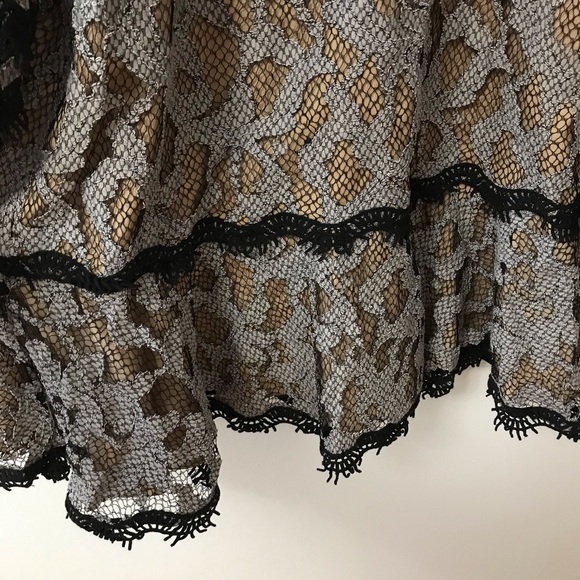 LA MAISON TALULAH LACE OFF THE SHOULDER MINI DRESS - Picture 10 of 11